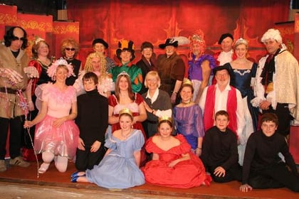 Postbridge panto is back — oh yes it is! Phyl's Follies get ready to entertain you