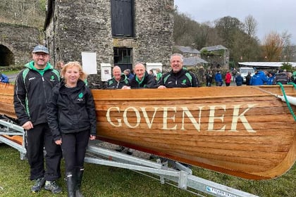 Great rowing conditions for Cotehele regatta