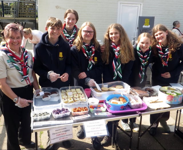 Four hundred attend St George’s Day parade in Okehampton