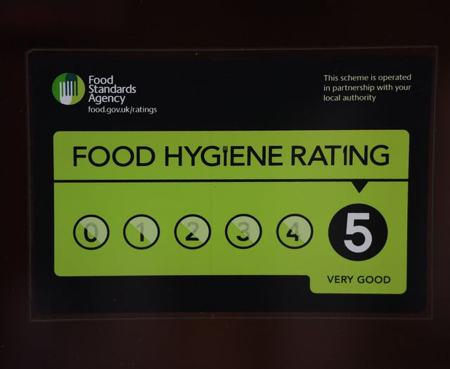 West Devon establishment given new food hygiene rating