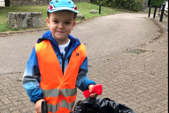 Regular Tidy Tavi volunteer Jake