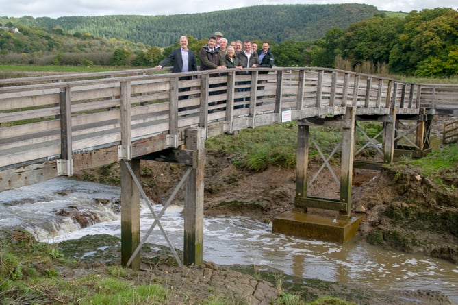 Long Bridge at Calstock with Scott Mann and AONB