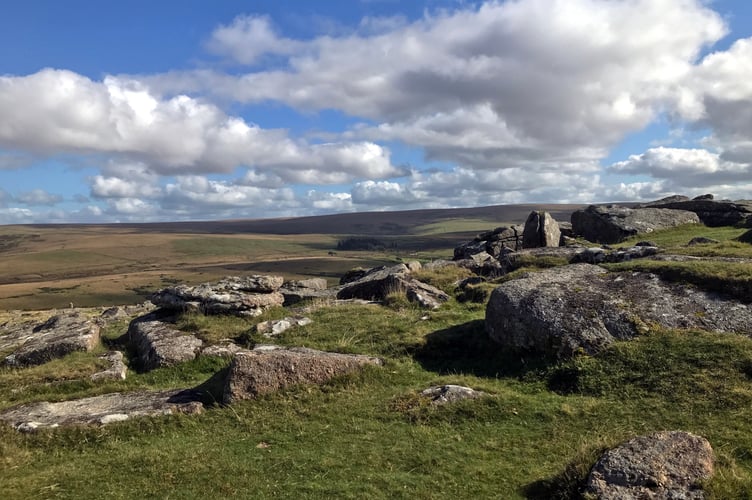 Dartmoor above Burrator