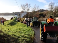 Local club tractor run