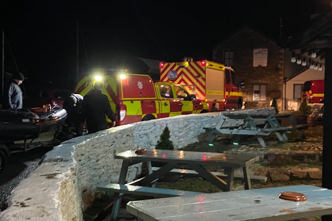 Search in river at Calstock 