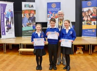 Tavistock Rotary Club Youth Speaks winners