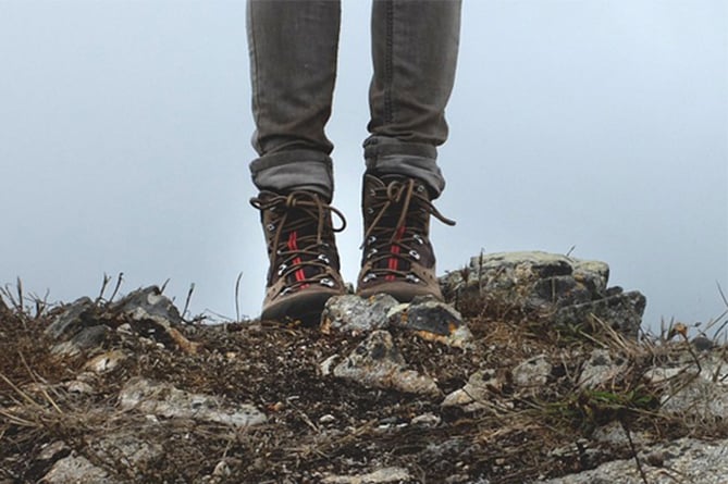 Stock photo for ramblers hiking walking