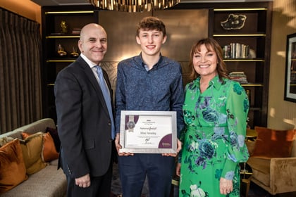 Young Max is finalist in national care award