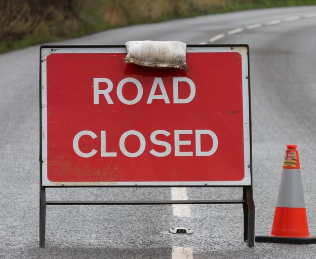 UPDATE: Road now reopened: A30 closed due to sheep on the road
