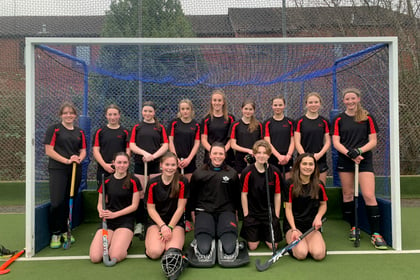 Hockey league title win for Tavistock U16 Girls