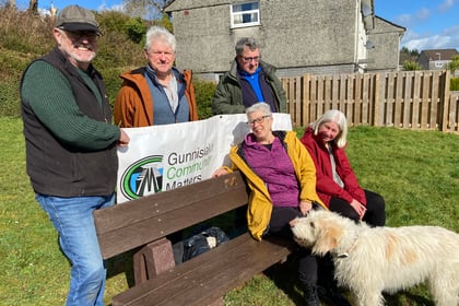 New bench installed at Woodland Way in memory of the 