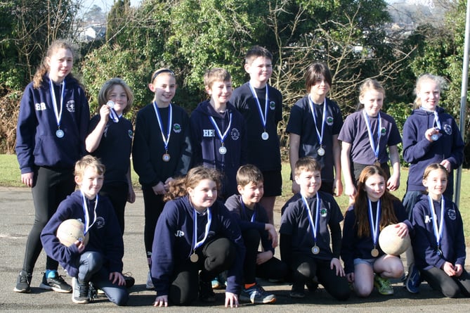 Whitchurch two teams with silver medals