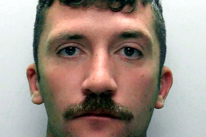 Sam Evans. See SWNS story SWCCcorp. An Army corporal has been jailed for 14 years after he raped, strangled and urinated on a young woman he had met on a dating app. Sam Evans, 29, who was part of 29 Commando, in the Royal Artillery Regiment, carried out what was described as a 'prolonged' and 'terrifying' ordeal that had 'destroyed' the life of his victim. He was today (Mon) sentenced to 14 years in custody and four years on licence after the victim gave a harrowing account of the devastating impact the attack on July 3 last year has had. The court heard the defendant had met his victim, who can't be named for legal reasons, on Tinder and they had exchanged messages, but had not met until the early hours of that day.
