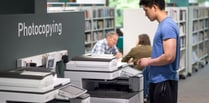 New library wi-fi printing service in West Devon