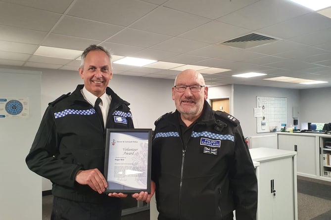 Police chaplain award