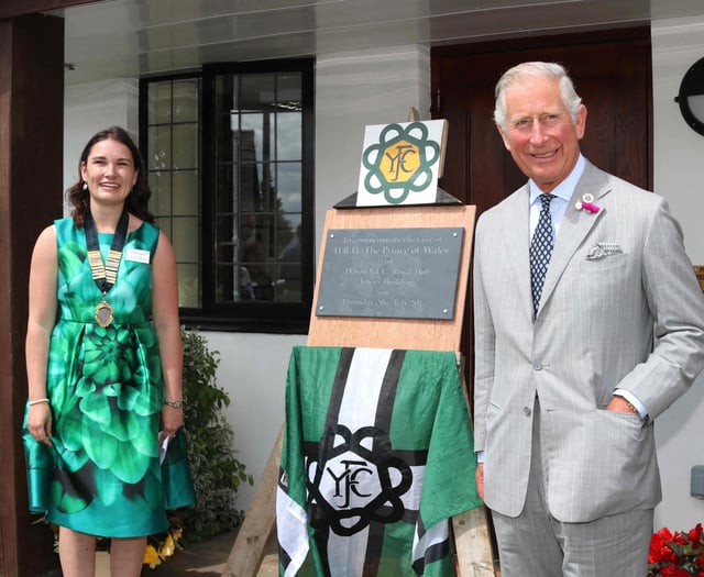 When the future King officially opened Devon YFC’s Rural Hub
