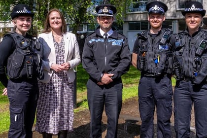 Force welcomes hundreds of new police officers to Devon 