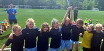 Footballing girls are school county champions