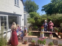 Village gardens event raises more than £5,000 for hospice