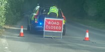 Woman injured in single vehicle collision at Lamerton