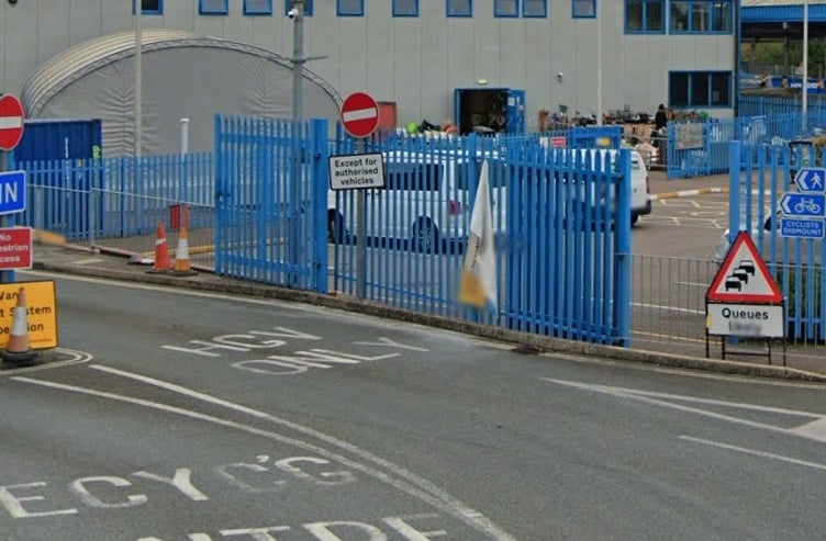 Recycling centre.
Picture: Google Street View