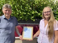 Methodist Church celebrates green church award