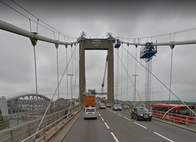 Tamar Bridge protest march over tolls