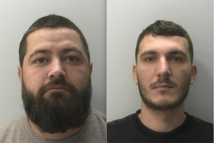 Poltimore drug couriers jailed
