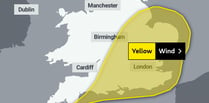 ‘Unseasonably windy’ Saturday Yellow Warning by Met Office