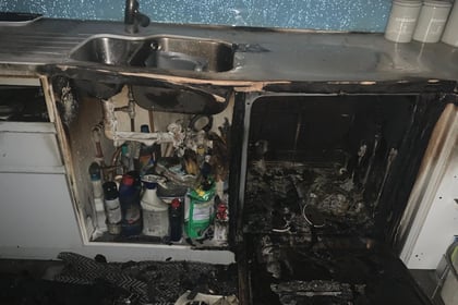 Fire crews called out in early hours to Tavistock kitchen fire