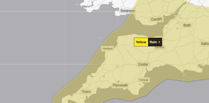 Yellow rain warning issued by Met Office 