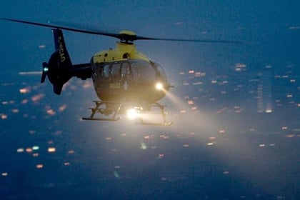 Mystery of night-time helicopter flights over Tavistock solved