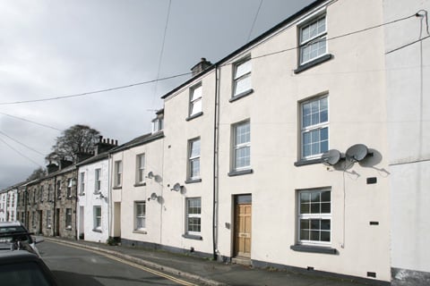 The outside of the property on Old Exeter Road, Tavistock