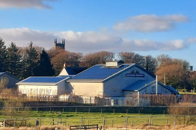 Dartmoor Brewery using the sun's power to make their pints.