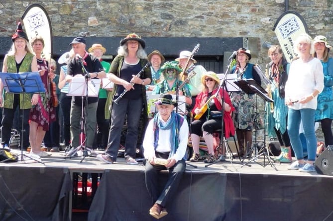 Musicians at Callington MayFest