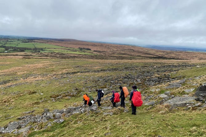 Mount Kelly College on Ten Tors Training.