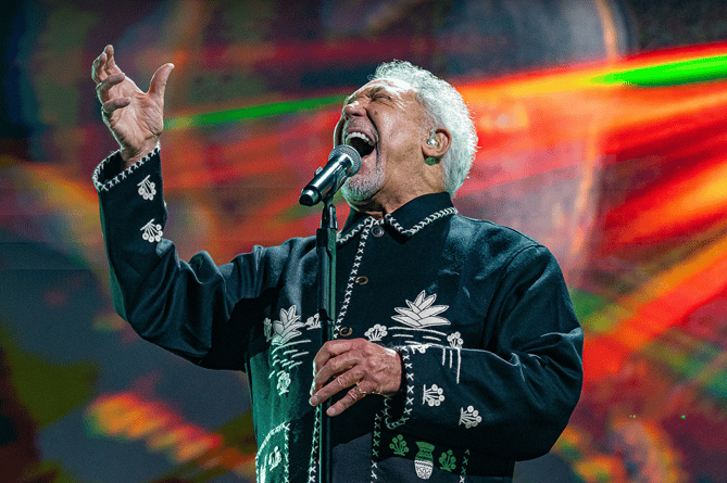 Tom Jones to appear at the Plymouth Sessions in June.