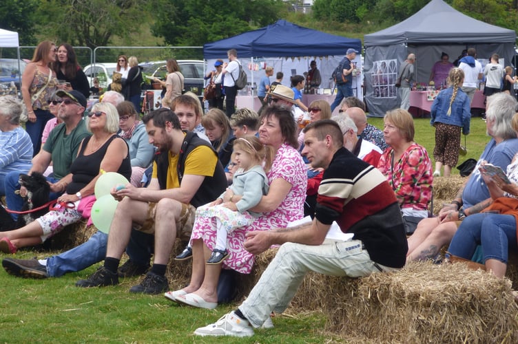 A record crowd joined in the fun at the Tamar Valley Fete on Saturday at St Ann's Chapel