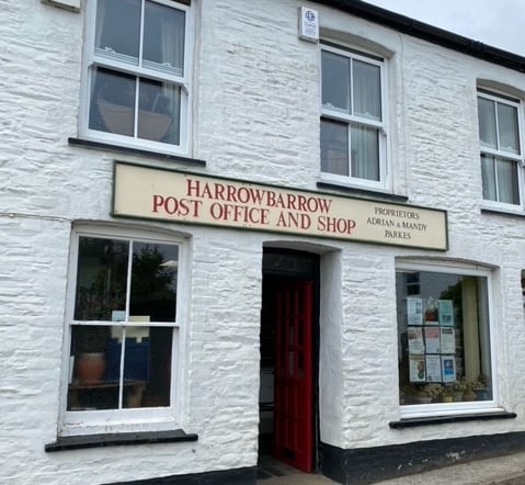 Harrowbarrow Post Office and Shop is closing