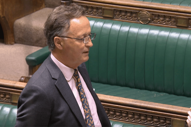 Andrew George, Lib Dem MP for St Ives taking his oath in Cornish. In 1997, Mr George became the first MP to use the Cornish language in the Commons as part of his maiden speech.