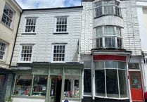 Listed building shored up against collapse