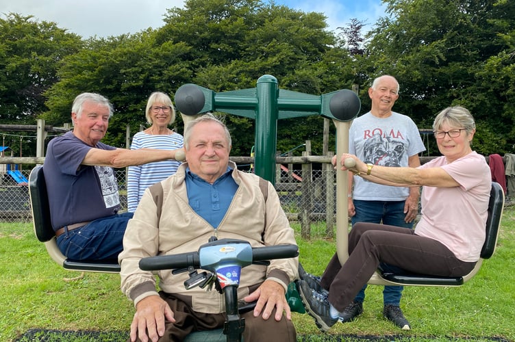 Bere Alston is becoming a fitter village after the arrival of public exercise equipment