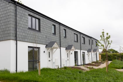 Eco-homes replace Callington 'mundic' terrace