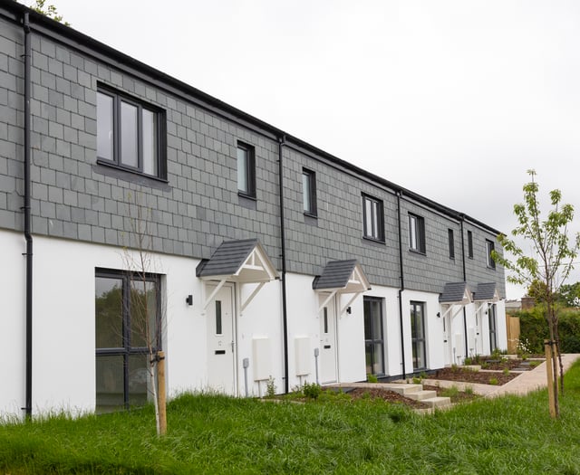 Eco-homes replace Callington 'mundic' terrace