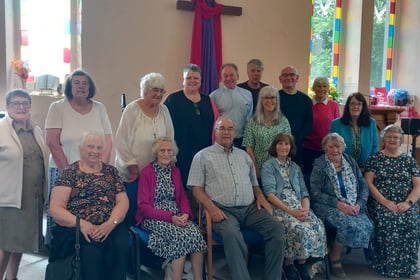 Tamar Valley methodist church holds last service for retiring minister