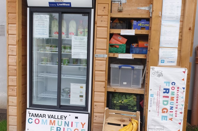 The Community Fridge relies entirely on volunteers. Picture: TVCF