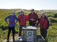 Pilgrimage to Cranmere Pool to remember mountain rescue legend