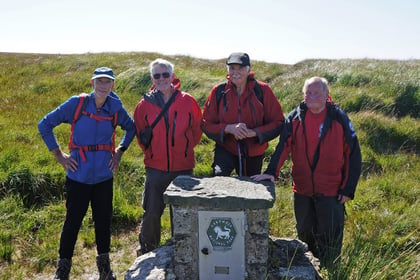 Pilgrimage to Cranmere Pool to remember mountain rescue legend