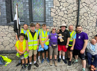 Calstock freemasons complete epic charity hike across county