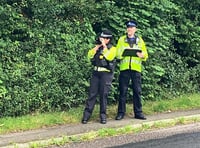 Police speed patrol in Lifton